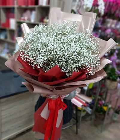 Букет цветов из: Гипсофила в Важины