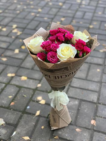 Букет цветов из: Розы в Важины